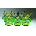 Subbuteo Andrew Table Soccer Brazil 1982 World Cup Team on WSB Professional bases